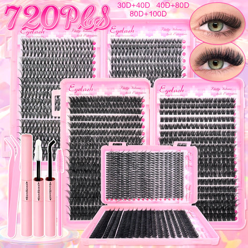 Elegant Eyelash Extension Kit
